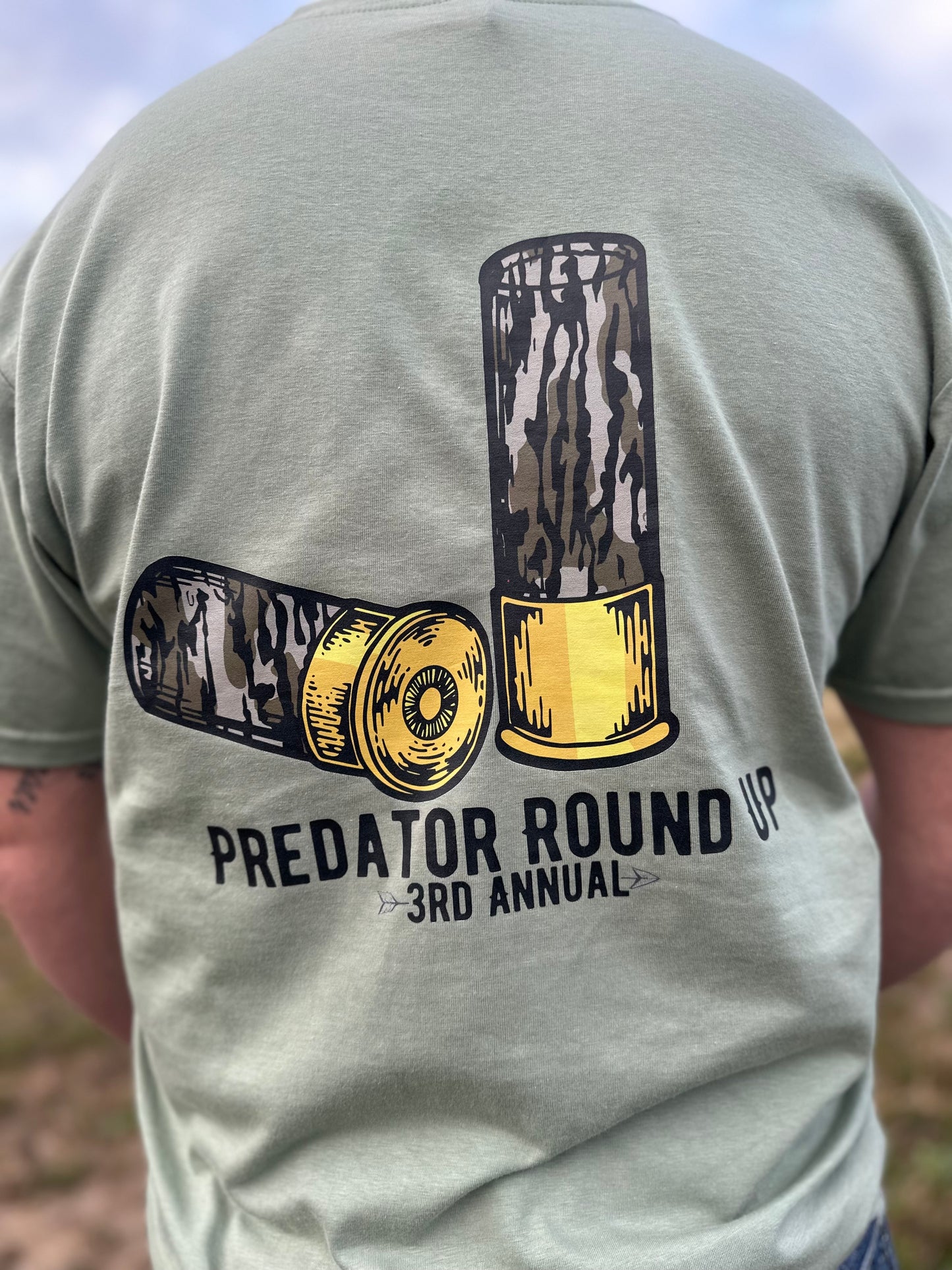 1. Shotgun Shell Predator Round Up shirt